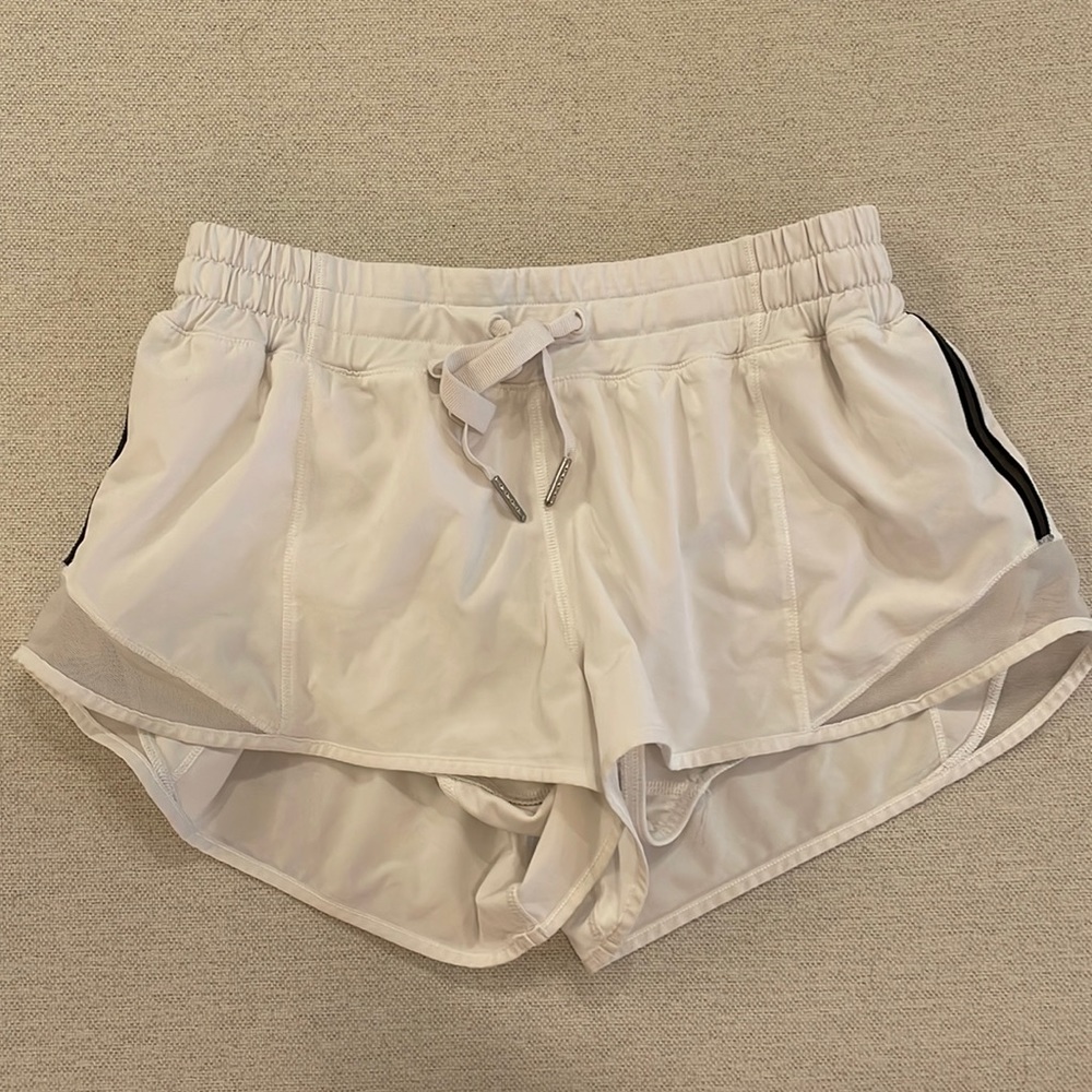 Lululemon white shorts